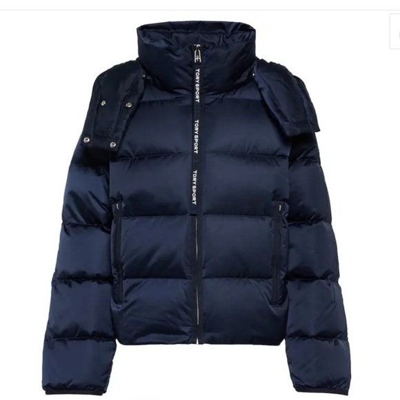 TORY BURCH
Cropped Satin Down Jacket - Picture 5 of 13